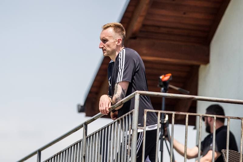 Football. Gornik Zabrze. Training. 18.06.2019