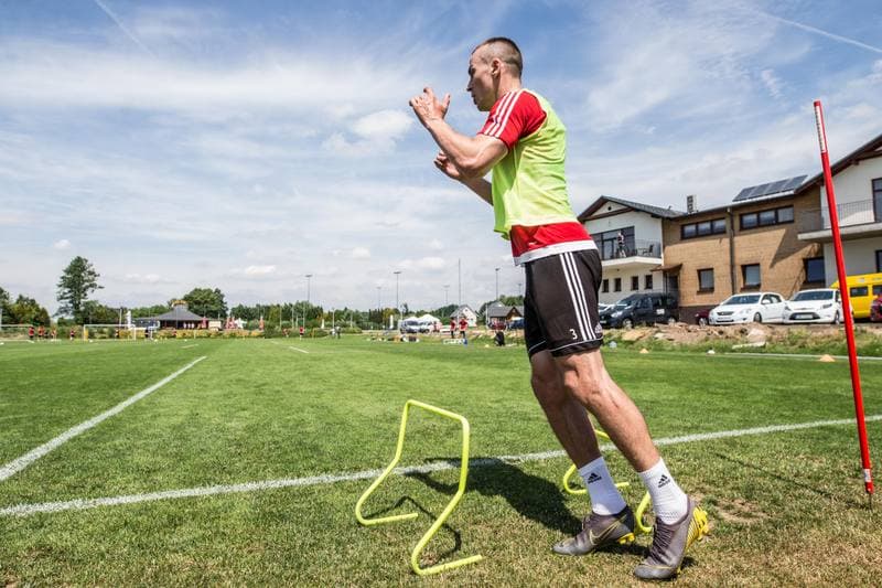 Football. Gornik Zabrze. Training. 18.06.2019