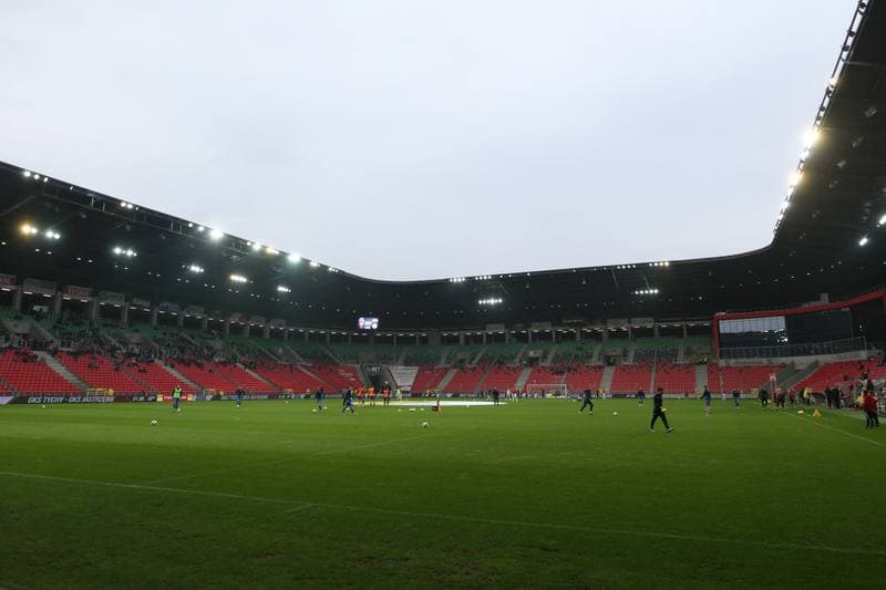 Football. Fortuna I Liga. GKS Tychy - Wigry Suwalki. 28.04.2019