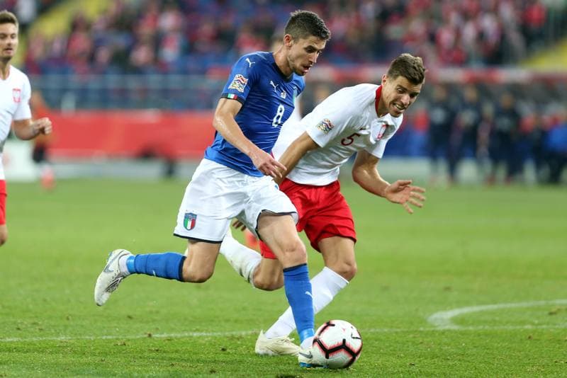 Football. UEFA Nations League. Poland - Italy. 14.10.2018