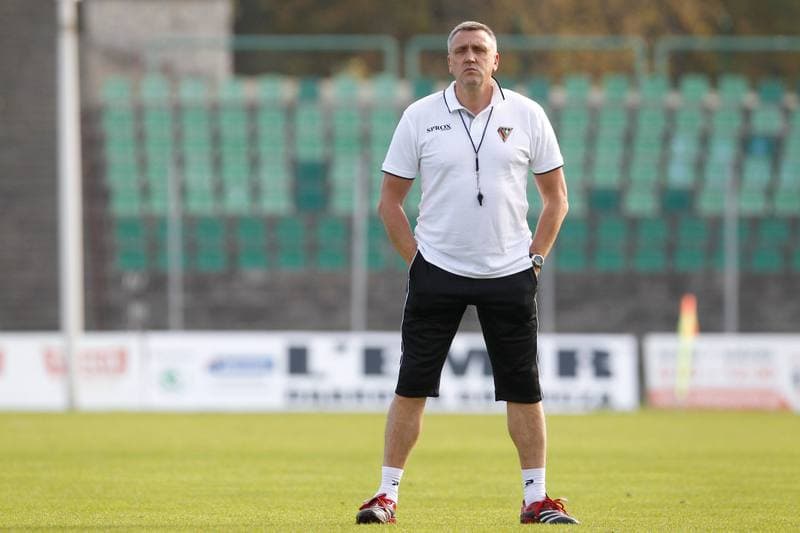 Football. Zaglebie Sosnowiec. Training. 16.10.2018