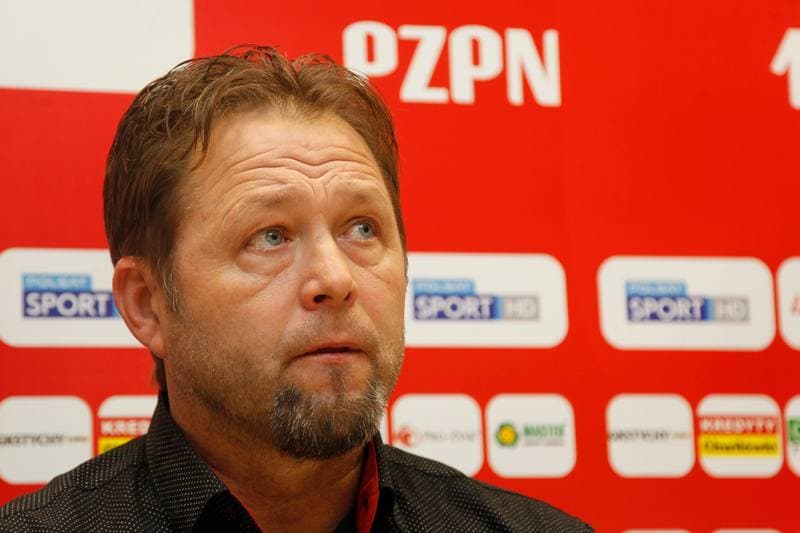 Football. GKS Tychy. Press Conference. 28.02.2017