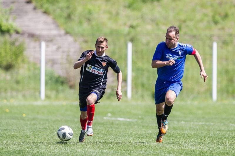 Football. Haiz IV Liga. Polonia Bytom - MKS Myszkow. 01.05.2019