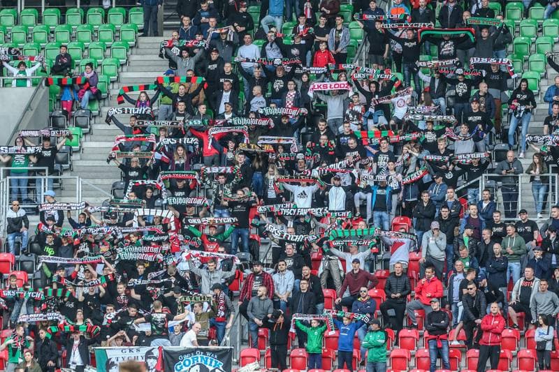 Football. Fortuna I Liga. GKS Tychy - GKS 1962 Jastrzebie. 01.05.2019