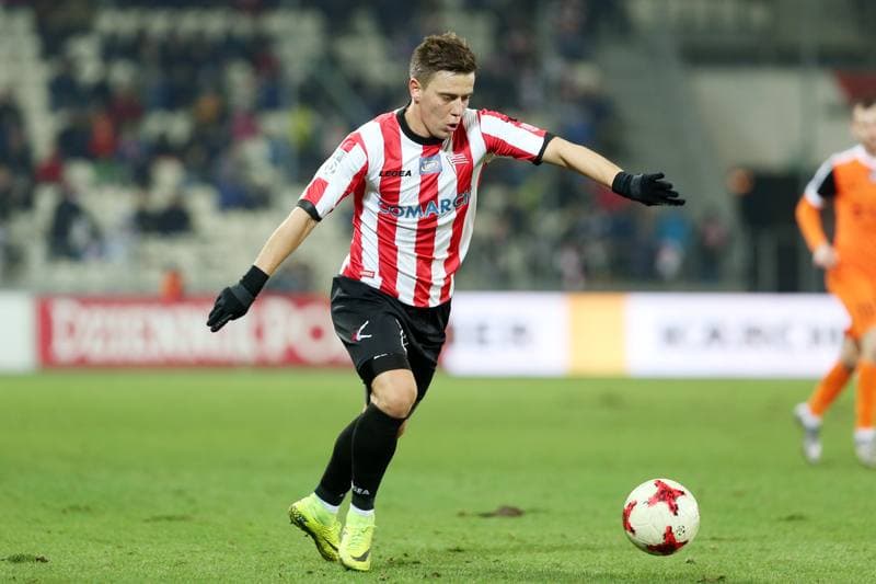 Football. Lotto Ekstraklasa. Cracovia Krakow - Zaglebie Lubin. 13.03.2017