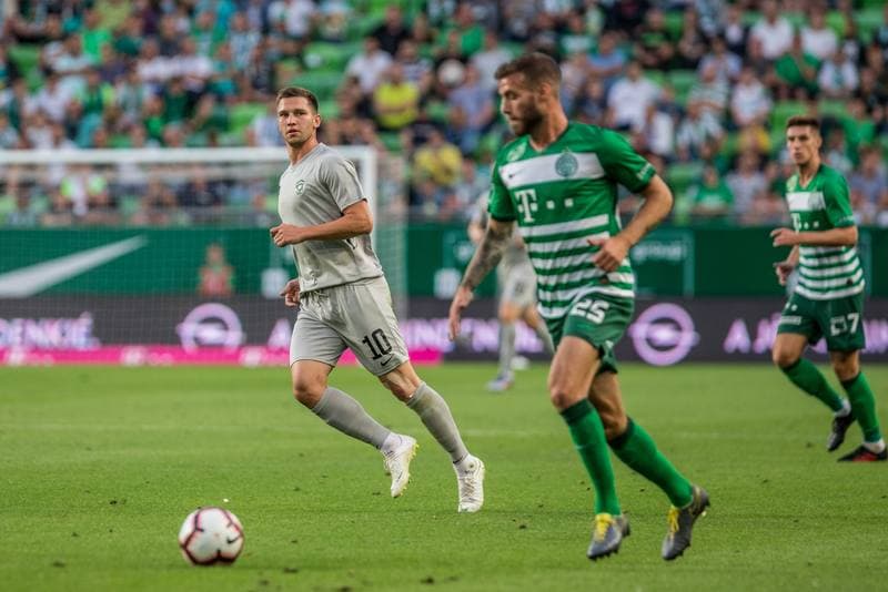Football. UEFA Champions League. Ferencvaros Budapest - Ludogorets Razgrad. 10.07.2019