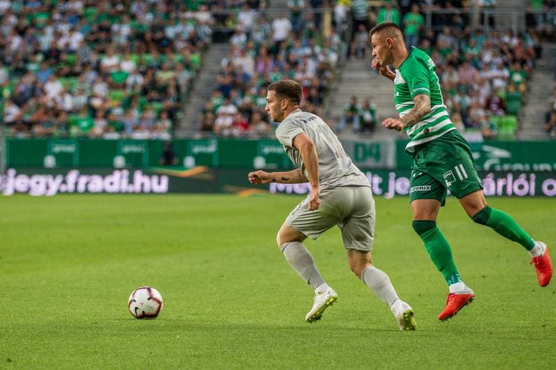 Football. UEFA Champions League. Ferencvaros Budapest - Ludogorets Razgrad. 10.07.2019