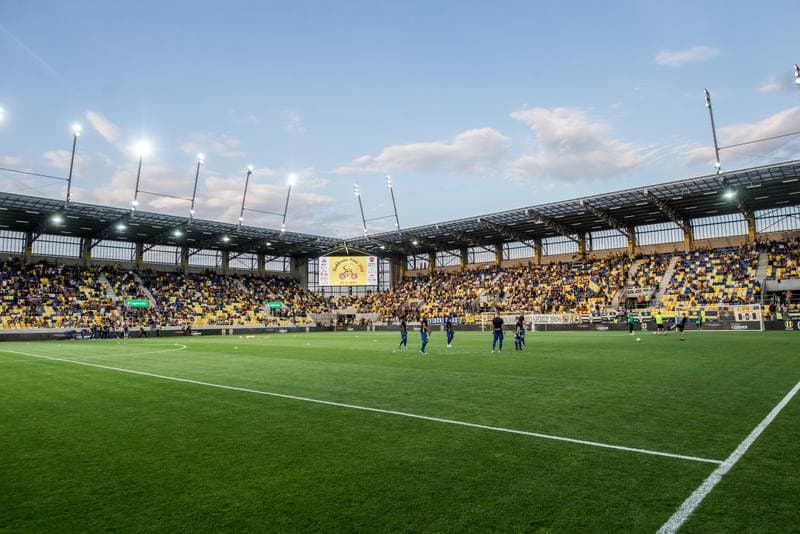 Football. UEFA Europa League. DAC 1904 Dunajska Streda - Cracovia Krakow. 11.07.2019