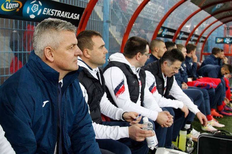 Football. Lotto Ekstraklasa. Piast Gliwice - Wisla Krakow. 04.03.2017