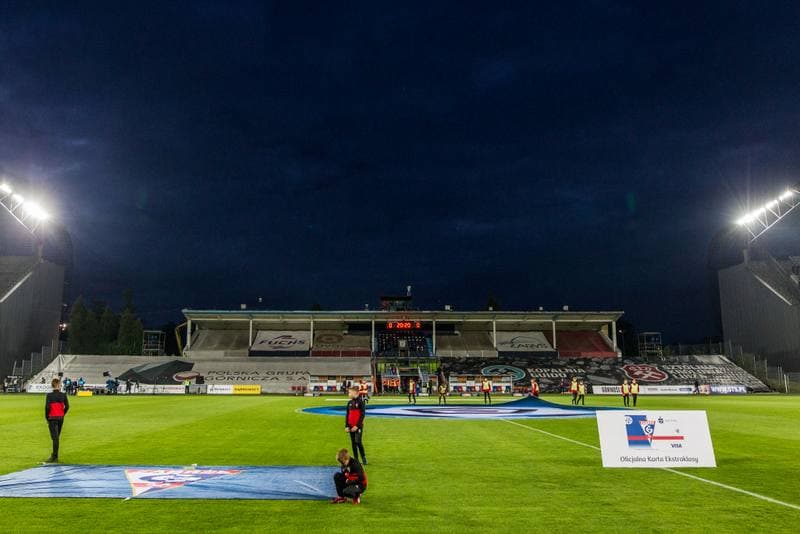 Football. Lotto Ekstraklasa. Gornik Zabrze - Wisla Krakow. 03.05.2019