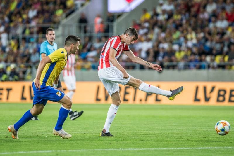 Football. UEFA Europa League. DAC 1904 Dunajska Streda - Cracovia Krakow. 11.07.2019