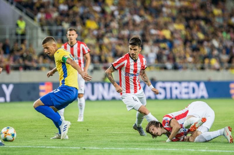 Football. UEFA Europa League. DAC 1904 Dunajska Streda - Cracovia Krakow. 11.07.2019