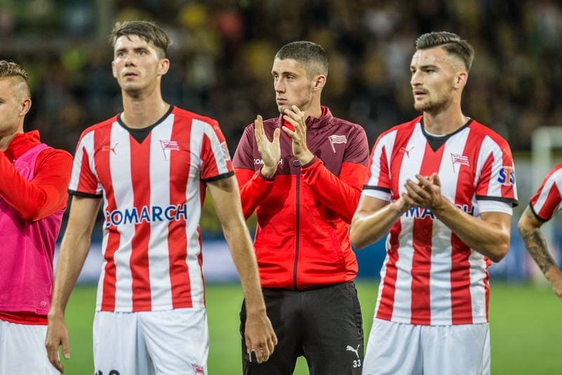 Football. UEFA Europa League. DAC 1904 Dunajska Streda - Cracovia Krakow. 11.07.2019