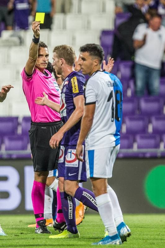Football. UEFA Europa League. Austria Wien - Apollon Limassol. 08.08.2019