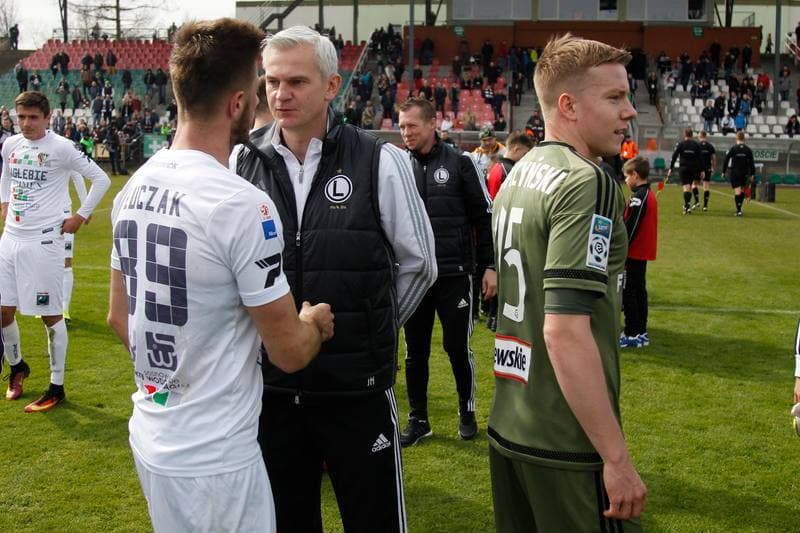 Football. Sparing. Zaglebie Sosnowiec - Legia Warsaw. 25.03.2017