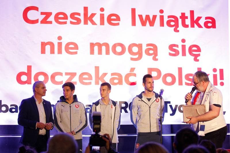Football. Czech Republic U21. Press Conference. 25.03.2017