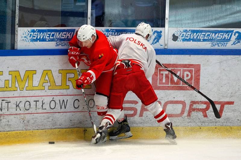 Ice Hockey. Poland U20. Training. 06.11.2018