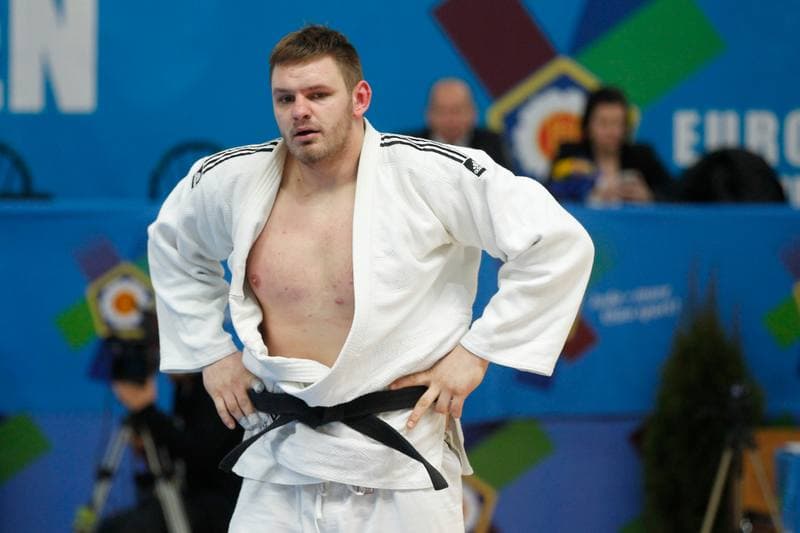 Judo. World Judo Tour. Rafal Kozlowski - Oleksandr Kruk. 05.03.2017