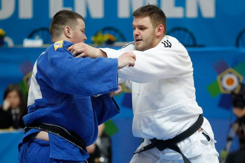 Judo. World Judo Tour. Rafal Kozlowski - Oleksandr Kruk. 05.03.2017