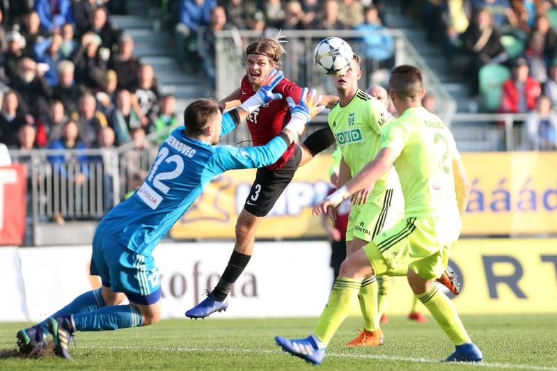 Football. Fortuna:Liga. MFK Karvina - Sparta Prague. 10.11.2018
