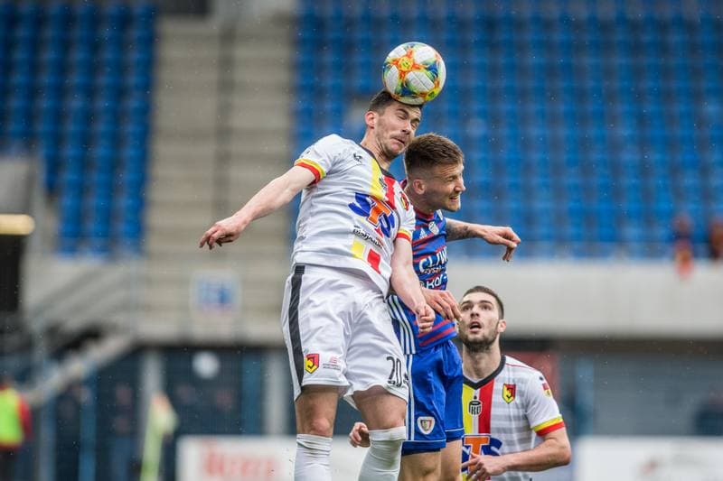 Football. Lotto Ekstraklasa. Piast Gliwice - Jagiellonia Bialystok. 12.05.2019