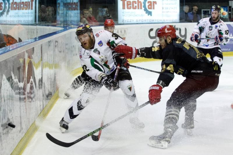 Ice Hockey. Polska Hokej Liga. GKS Tychy - Comarch Cracovia. 02.04.2017