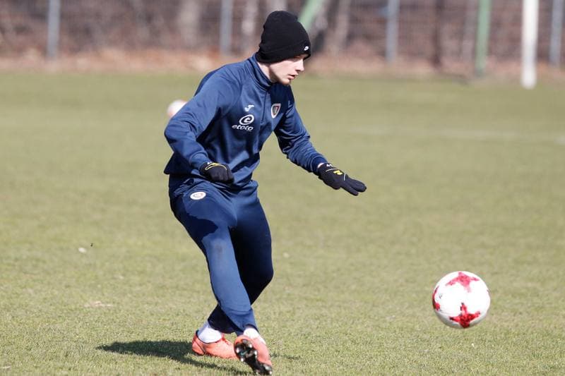 Football. Piast Gliwice. Training. 08.03.2017