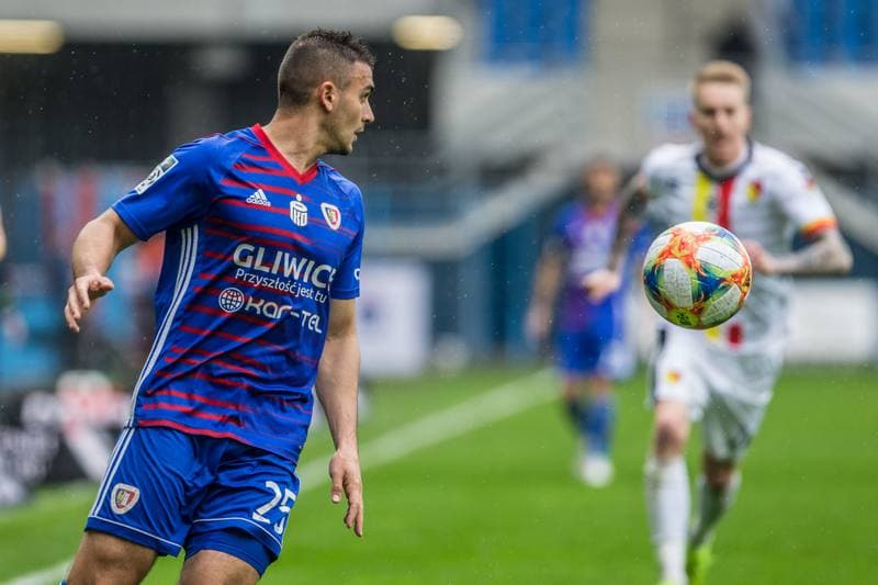 Football. Lotto Ekstraklasa. Piast Gliwice - Jagiellonia Bialystok. 12.05.2019