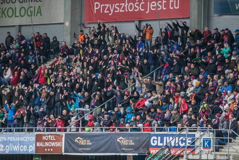 Football. Lotto Ekstraklasa. Piast Gliwice - Jagiellonia Bialystok. 12.05.2019