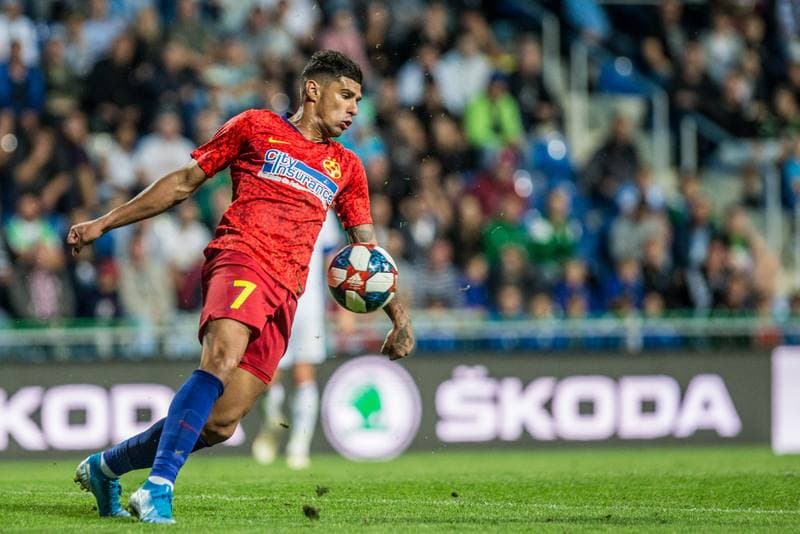 Football. UEFA Europa League. FK Mlada Boleslav - FCSB. 15.08.2019