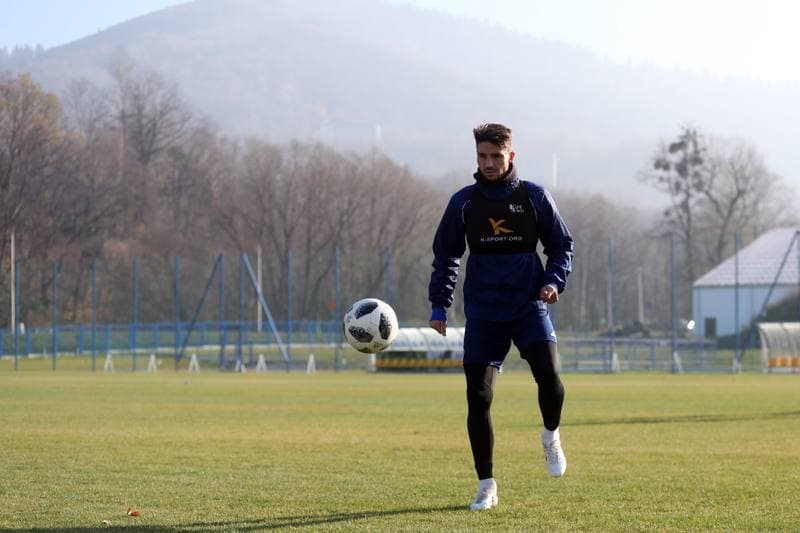 Football. Piast Gliwice. Training. 17.11.2018