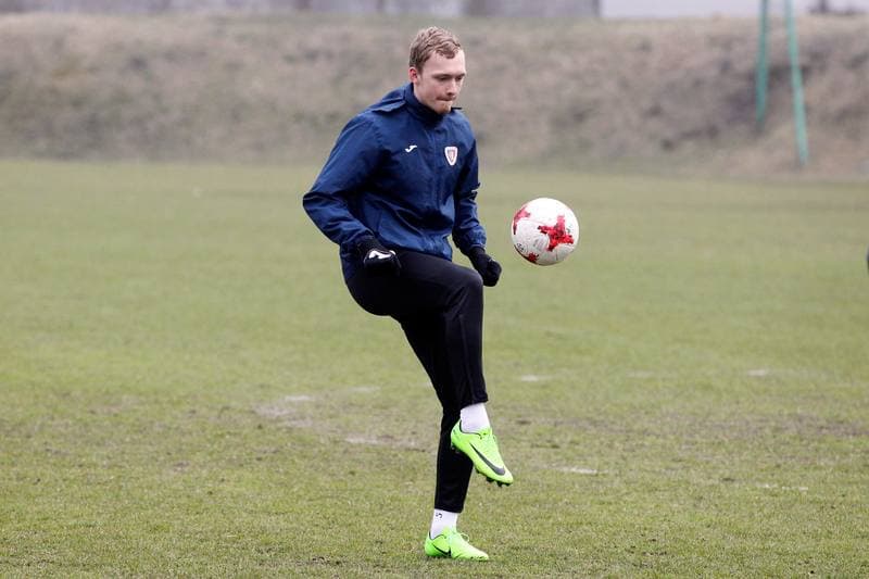 Football. Piast Gliwice. Training. 15.03.2017