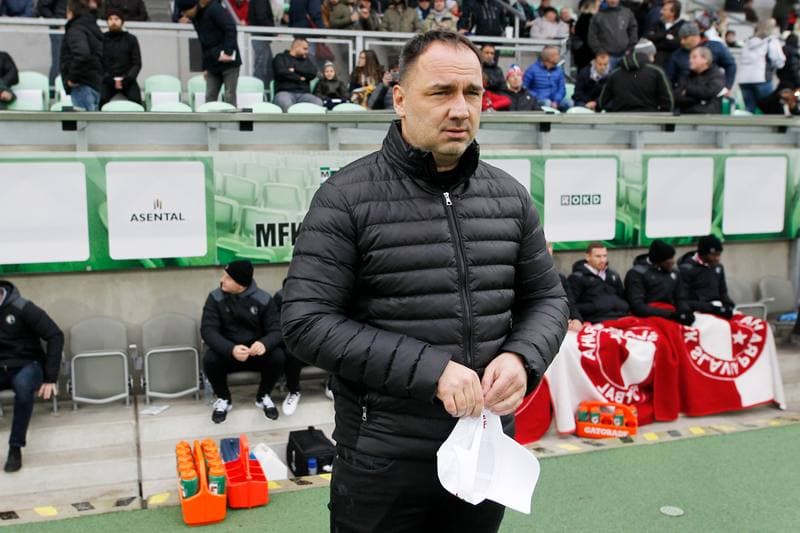 Football. Fortuna:Liga. MFK Karvina - Slavia Prague. 24.11.2018