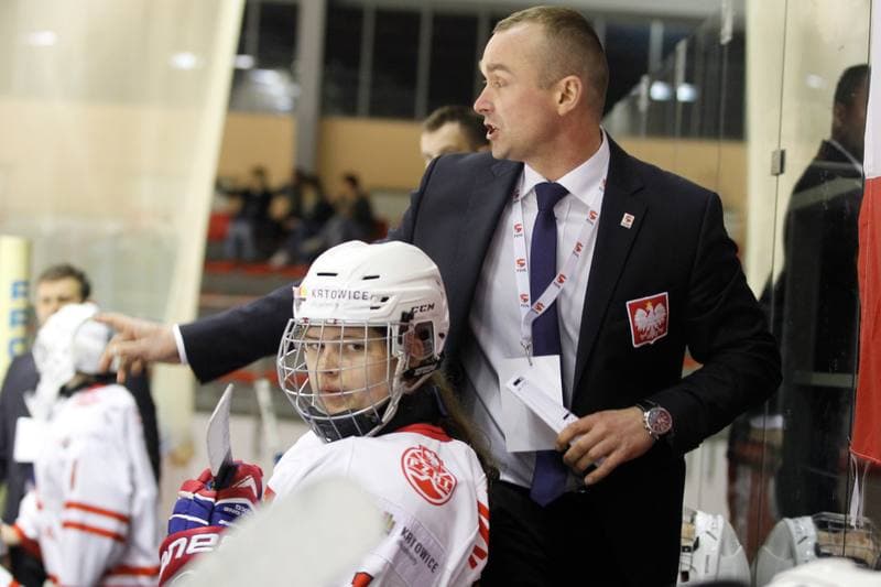 Ice Hockey. Women's World Championship. Poland - Italy. 11.04.2017