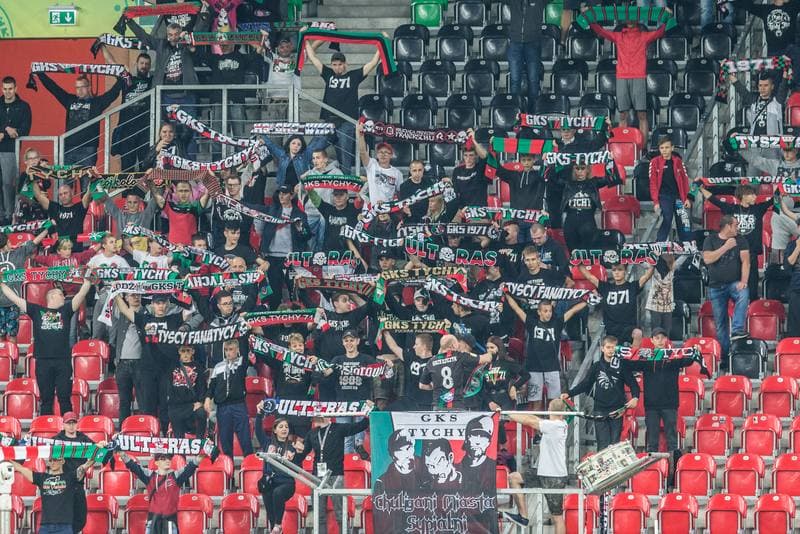Football. Fortuna I Liga. GKS Tychy - Chrobry Glogow. 21.08.2019
