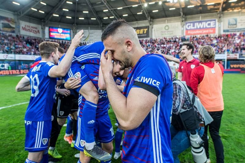 Football. Lotto Ekstraklasa. Piast Gliwice - Lech Poznan. 19.05.2019
