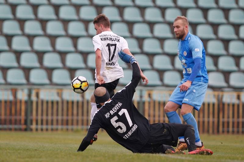 Football. II Liga. Rozwoj Katowice - Blekitni Stargard. 25.11.2018