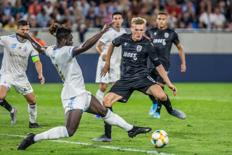 Football. UEFA Europa League. Slovan Bratislava - PAOK FC. 22.08.2019