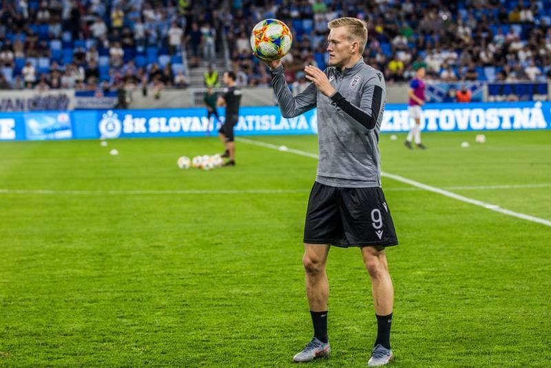 Football. UEFA Europa League. Slovan Bratislava - PAOK FC. 22.08.2019