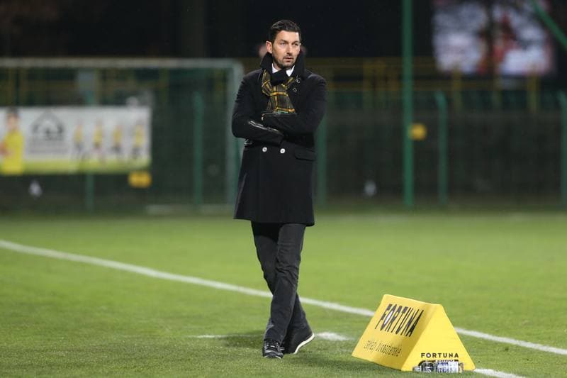 Football. Fortuna I Liga. GKS Katowice - Sandecja Nowy Sacz. 02.12.2018