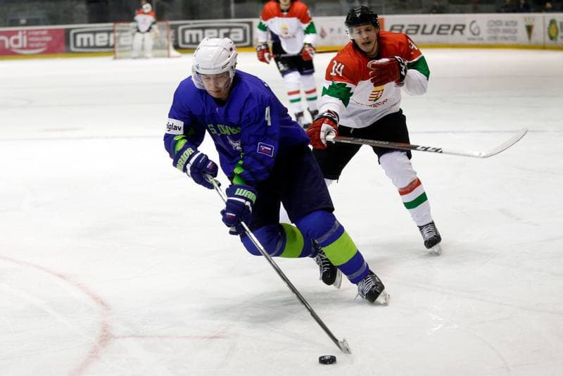 Ice Hockey. U20 World Championship Division 1B. Slovenia - Hungary. 12.12.2018