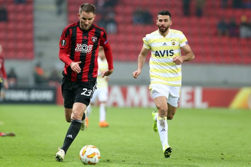 Football. UEFA Europa League. Spartak Trnava - Fenerbahce. 13.12.2018