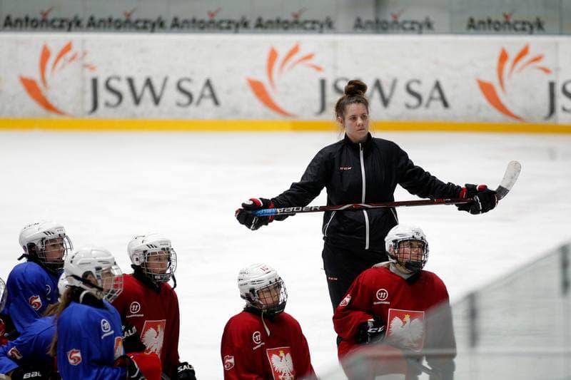 Ice Hockey. Women's U18 National Team. Training. 03.01.2019