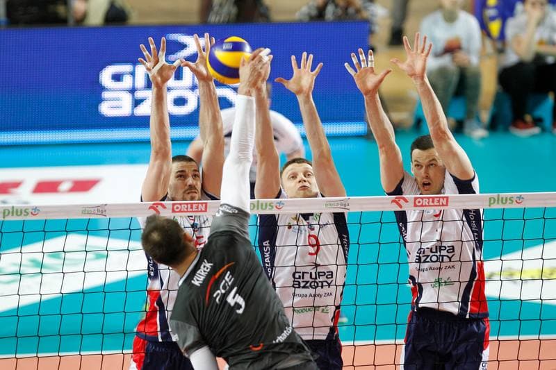 Volleyball. PlusLiga. ZAKSA Kedzierzyn-Kozle - Skra Belchatow. 23.04.2017