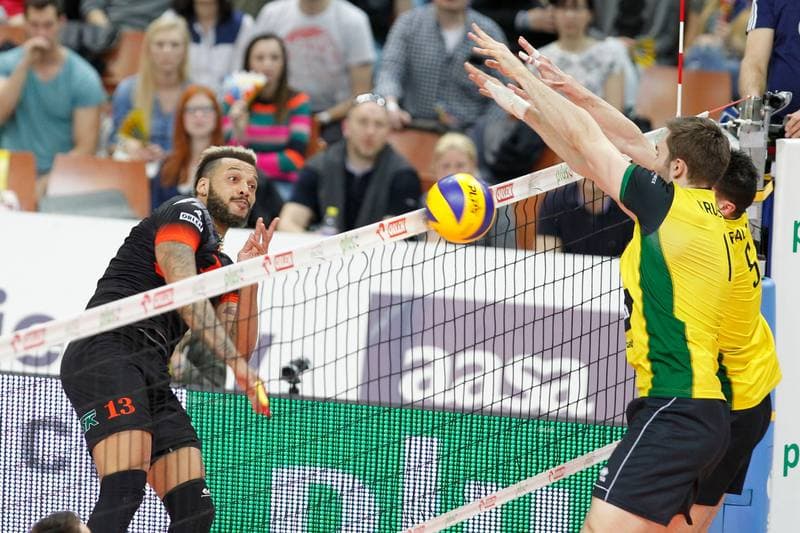 Volleyball. PlusLiga. GKS Katowice - Jastrzebski Wegiel. 28.03.2017