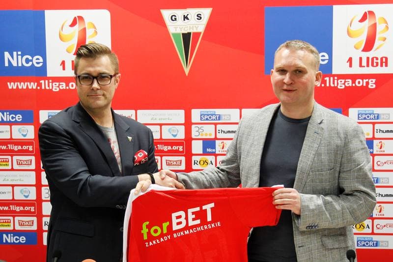 Football. GKS Tychy. Press Conference. 25.04.2017