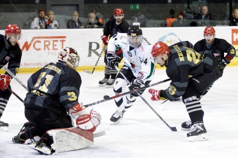 Ice Hockey. Polska Hokej Liga. GKS Tychy - Comarch Cracovia. 29.03.2017