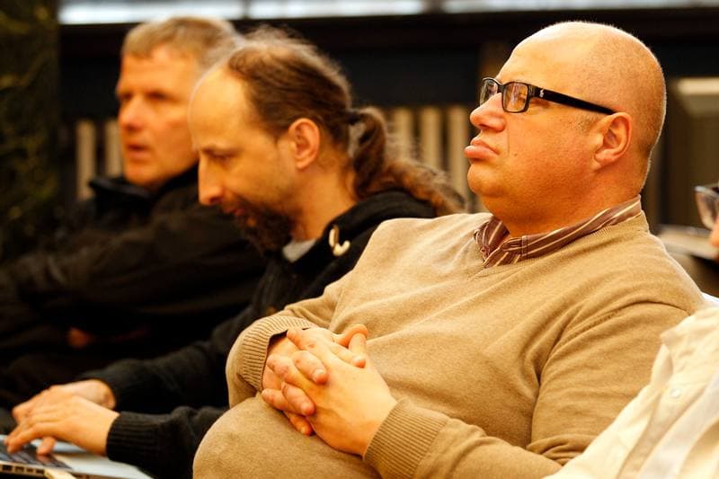 Football. Ruch Chorzow. Press Conference. 27.04.2017