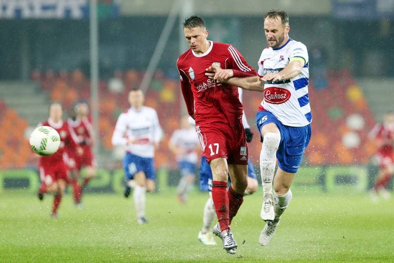 Football. Nice I Liga. Podbeskidzie Bielsko-Biala - Miedz Legnica. 28.04.2017