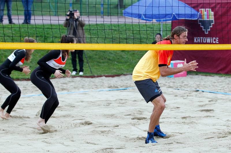 Beach Volleyball. Mariusz Prudel. Training. 06.05.2017
